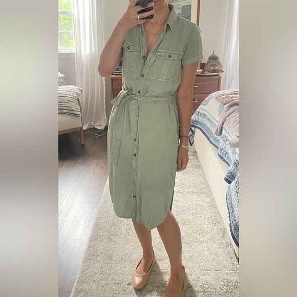 C&C California Midi Shirt Dress - Picture 2 of 11